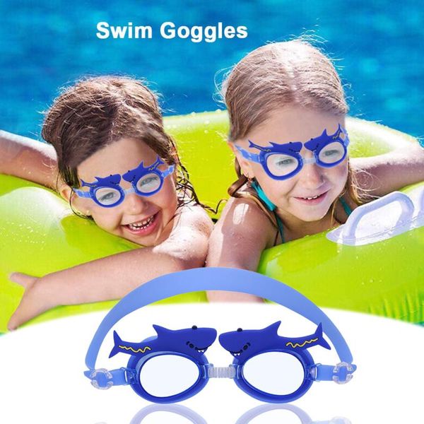 

bath accessory set anti-fog uv protection swim goggles clear wide vision glasses with earplug children waterproof swimming for child
