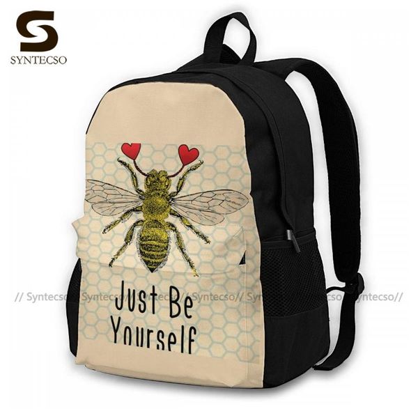 

bee backpacks kawaii polyester back to school backpack big bags