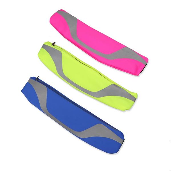 

outdoor bags adjustable waterproof breathable men women running waist bag fitness belt pack mobile phone holder jogging sports