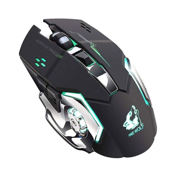 

mice guigsi led light adjustable dpi 2.4ghz 6 buttons pc lapgaming wireless mouse