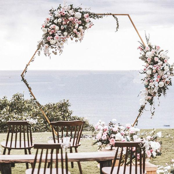 

party decoration wedding stage background frame wrought iron decorative flower stand square arch shelf birthday