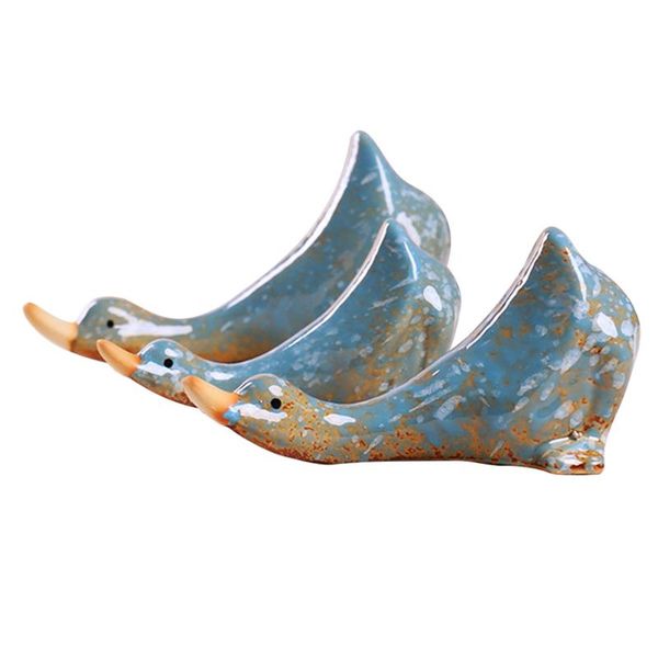 

decorations 3pcs vivid duck adornment cartoon ceramic landscape