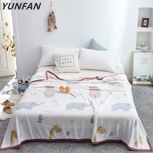 

blankets elephant cartoon quilts twin full queen king giraffe soft throw flannel blanket on bed/car/sofa luxury rugs