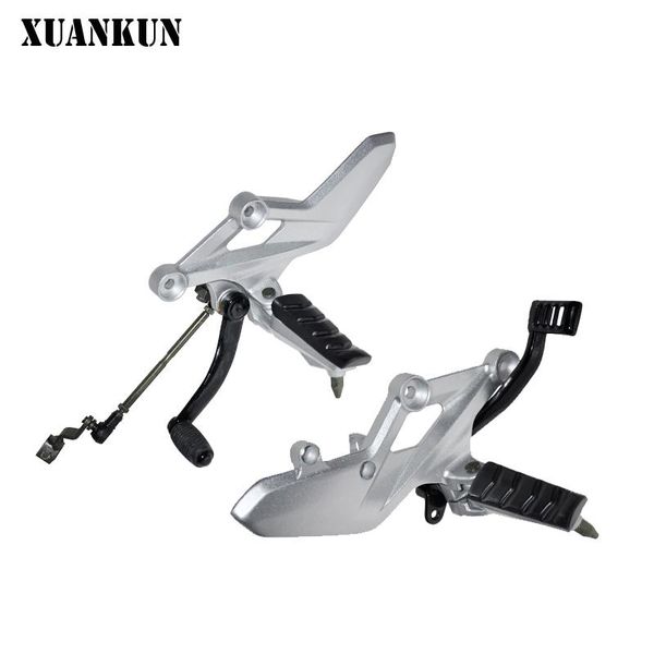 

parts xuankun motorcycle accessories gp250 lx250gs-2 left pedal / right brake main footrest