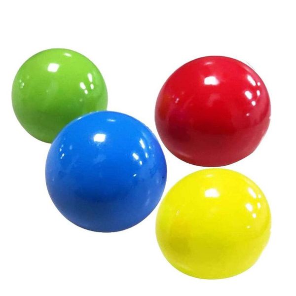 

wall decompression ball sticky squash ball sticky target ceiling luminous decompression toy vent toys
