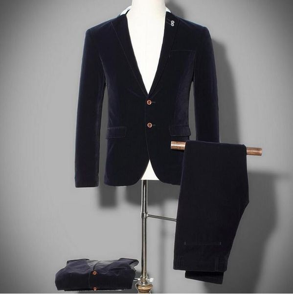 

shopping singer three suits hairdresser fashion cultivate one's morality men's business casual wedding suit / m-2xl, White;black