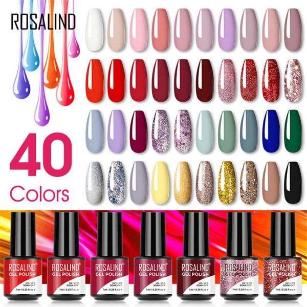 

nail art kits 6pcs/set gel polish hybrid varnish manicure semi permanent base coat