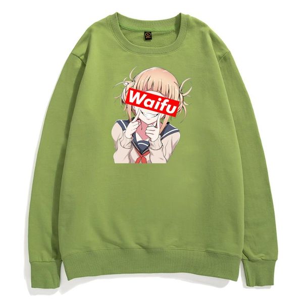 

men's hoodies & sweatshirts japanese anime men hip hop harajuku male pullovers boku no hero academia hoodie sweatshirt waifu manga stre, Black