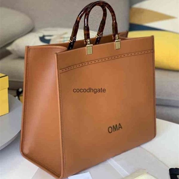 

designer bag fend totes handbags totes luxurys designers handbags shopping bags leather material letter decoration shoulder large capacity