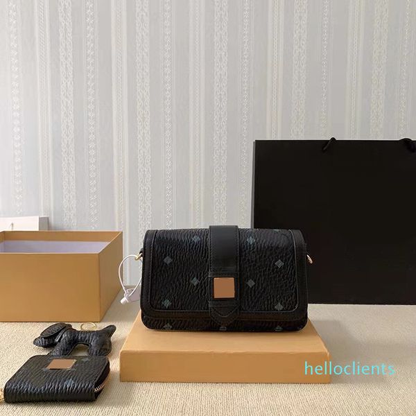 

cross body fashion bag luxury designer handbags crossbody shoulder purse 3pcs/set with letter and wallet pu leather high quality