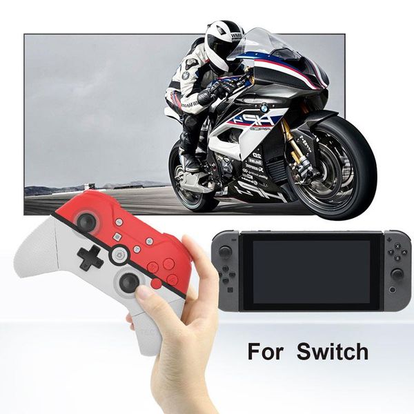 

game controllers & joysticks usb pc wireless support bluetooth-compatible gamepad controller joystick nfc 6-axis vibration for swit