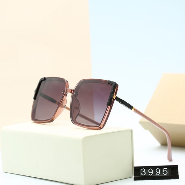 

women&#39s designer glasses square frame trend polarized sunglasses tr material driving fashion sunglasses with logo 3995, Silver