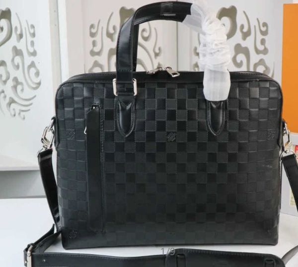 

bags brand iconic designer totes luxury handles ale#n41490 black body leather press shoulder grid new cross large bag handbags clutches