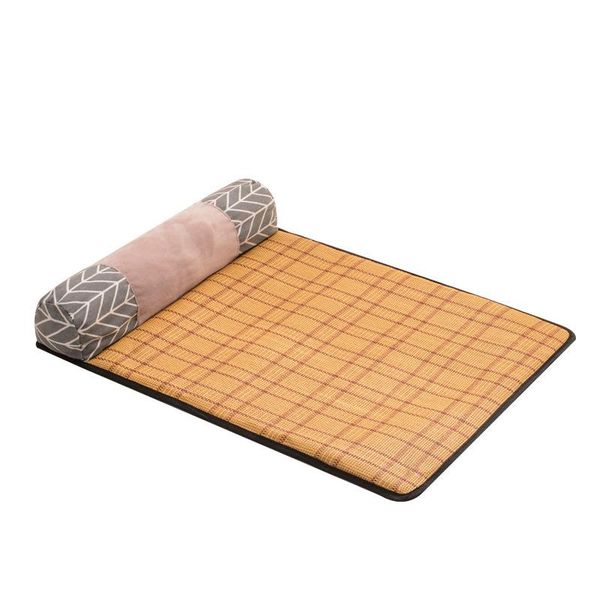 

cat beds & furniture cool pet mat summer breathable kennel small and medium bed washable cooling