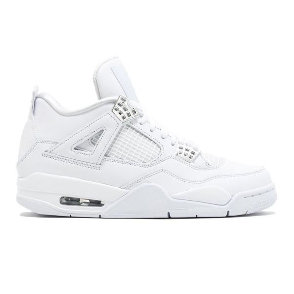 

men women basketball shoes jumpman 4 4s pure money sneakers original box