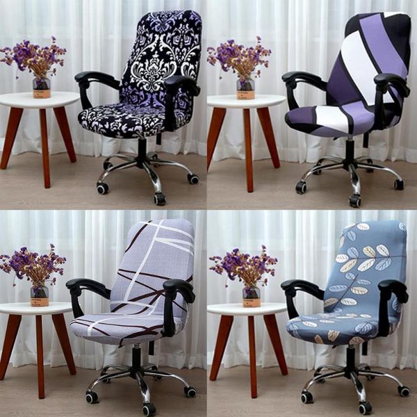 

chair covers office cover universal stretch elastic anti-slip armchair for home study