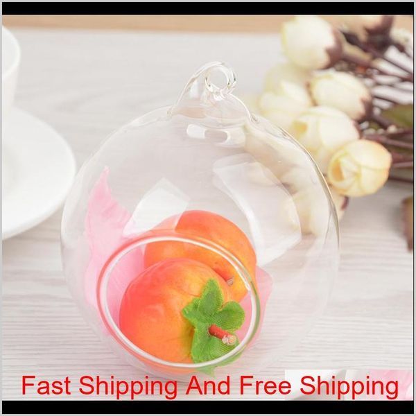 

80mm romantic hanging tealight holder glass globes terrarium wedding candle holder candlestick vase home l qyljcv wphome