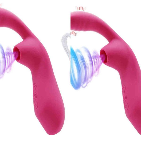 Nxy Sex Vibratoren Klitoris Sauger Blowjob Zunge Lecken Massagegerät 10 Frequenz Vibration Klitoris Stimulator Nippel Oral Spielzeug für Frauen 1209