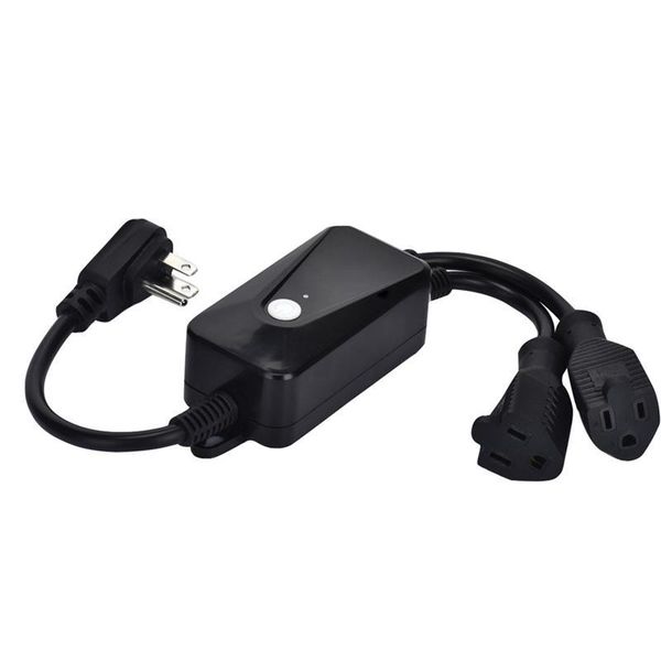 

smart power plugs tuya wifi socket waterproof strip wireless voice timer remote control outlet us plug