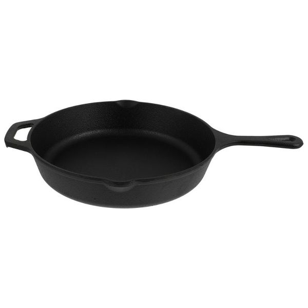 

pans 1pc cast iron uncoated pan flat cooking kitchen restaurant supply