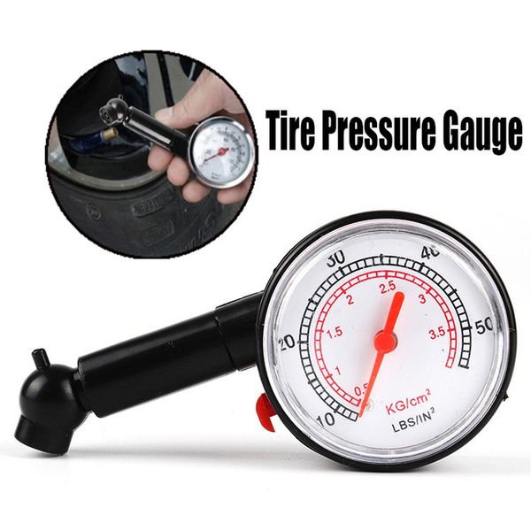 

portable tire pressure gauge car mini pressure gauge tyre vehicle tester monitoring system for car motorcycle bike universal