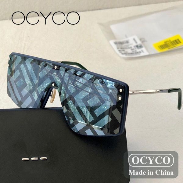 

sunglasses luxury punk one piece women 2021 vintage square sun glasses men sunglass oculos feminino lentes gafas de sol uv400, White;black