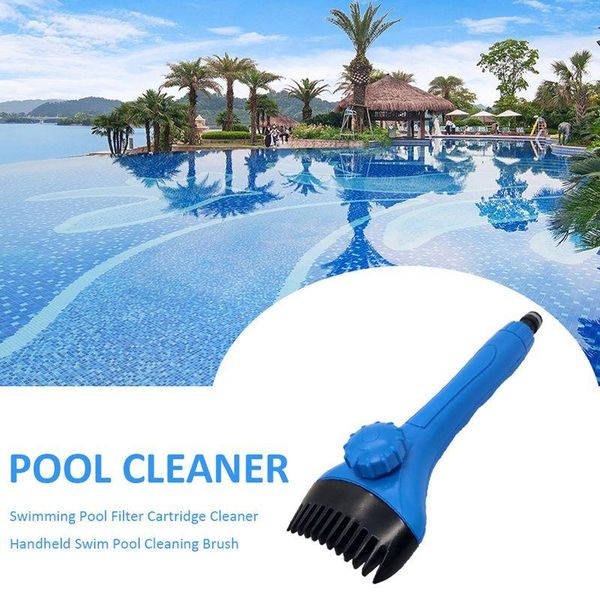 

pool & accessories 2021 swimming filter jet cleaner wand cartridge removes debris dirt handheld for tub spa water cleaning brush