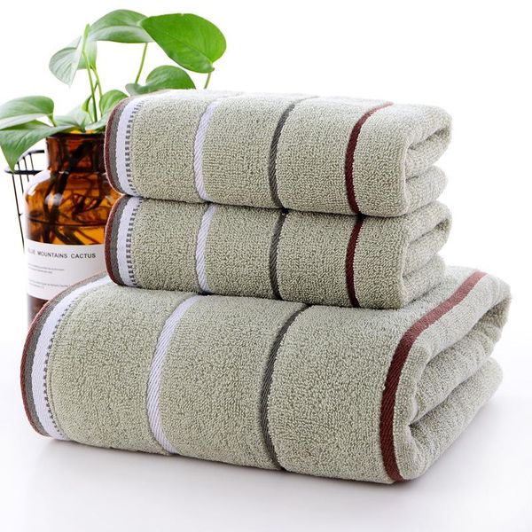

towel cotton set for adults 2 face hand 1 bath bathroom solid color terry washcloth travel sports towels couple men