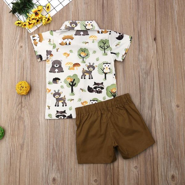

1 5years toddler newborn kids baby boy clothes t shirt shorts pants outfits, White