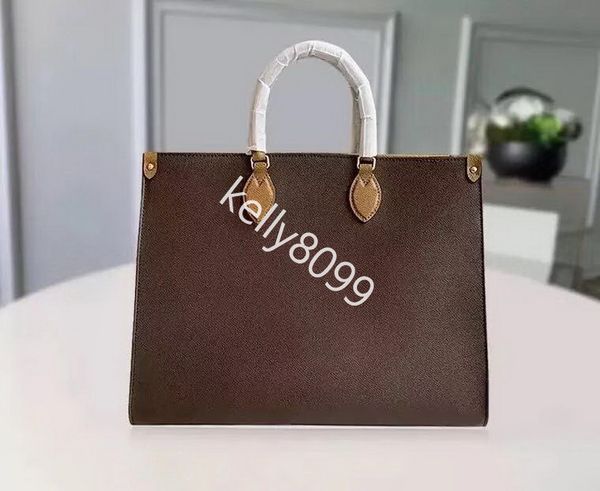 

women luxurys designers handbags m45320 ladies tote shopping bags wholesale handbag fashion onthego classic letter purse 36 41cm on the go