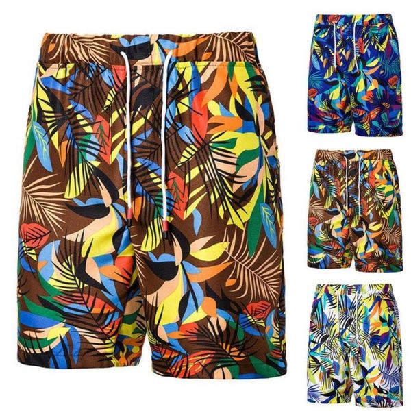 

men's shorts mens swimming board swim trunks swimwear beach summer hawaiian, White;black