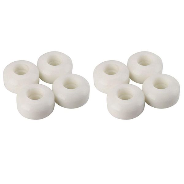 

8pcs skateboard wheels resilient pu wheels 52mm x 32mm for skateboard deck board skate