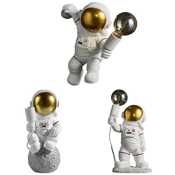 

table lamps modern interior home astronaut wall lamp art children's bedroom bedside desks gaming room decor reading night light