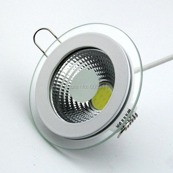 

downlights [seven neon] ac85-265v 5w/10w/15w warm white/white led down light with glass cover