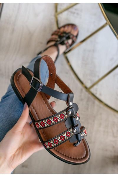 

sandals meryy black skin