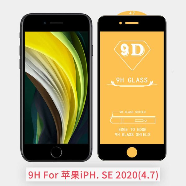 

9d for apple se2020 toughened iphone se new 4.7 hd full screen mobile phone film