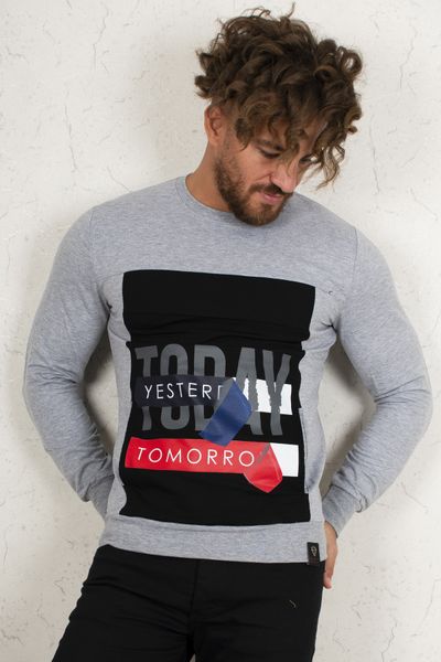 

Gray Font Sides Pockets Men 's Sweat 2100453 3jqw, Black