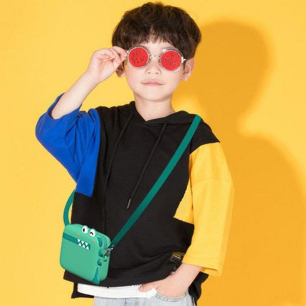 

storage bags kids camera bag cartoon animal shoulder for children gift children's protector