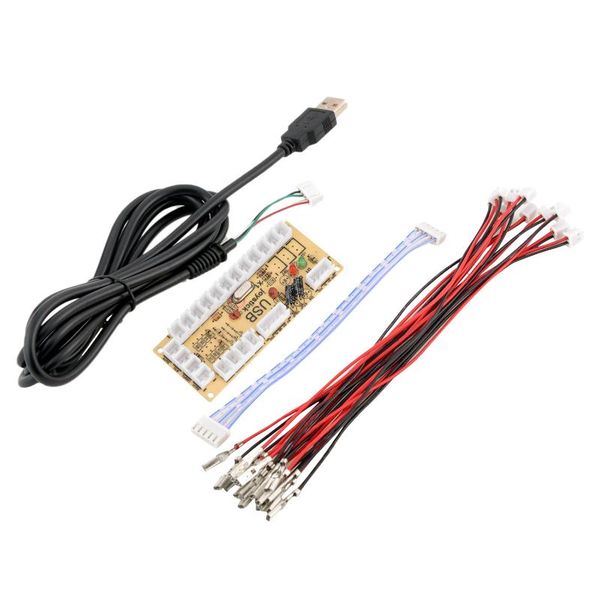 

game controllers & joysticks usb encoder diy arcade kit joystick chip controller for kof and stick control