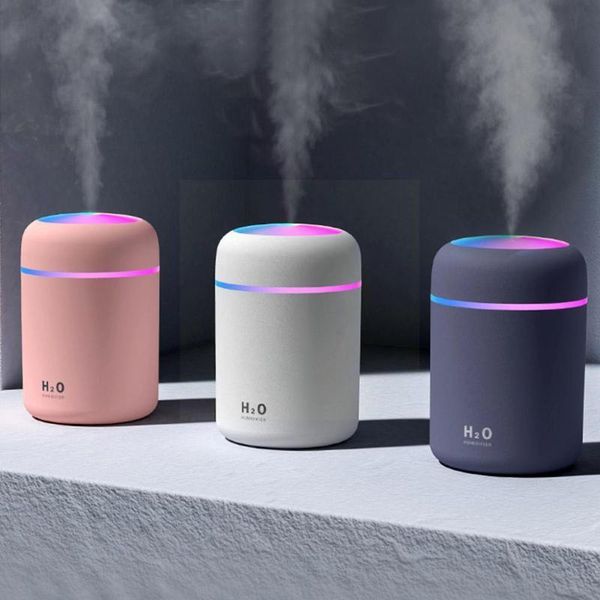 

car air freshener portable humidifier usb ultrasonic aroma essential oil romantic maker purifier cool mini diffuser light soft h3n9