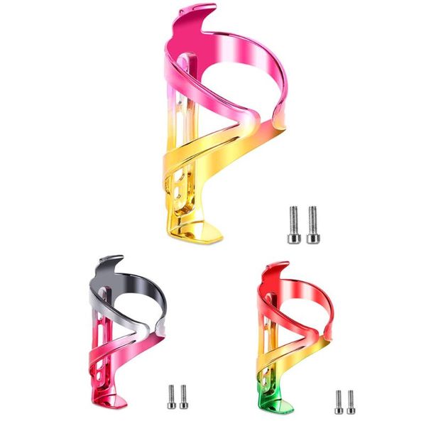 

water bottles & cages mtb bottle cage bike kettle ultralight aluminium alloy road bicycle holder outdoor sports cycling parts for