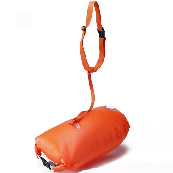 

life vest & buoy inflatable storage life-saving bag multifunctional diving drifting swimming package float