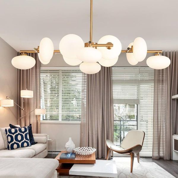 

pendant lamps nordic led stone deco maison hanglamp hanging lamp kitchen dining bar lights fixtures room bedroom