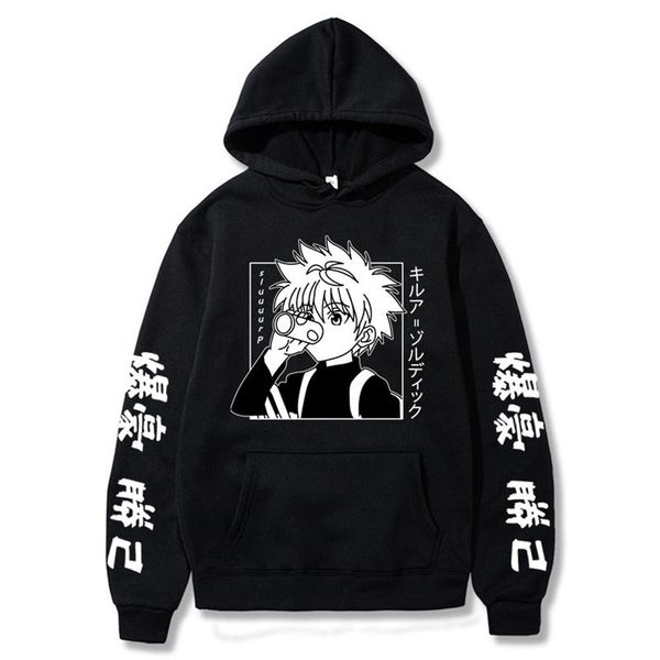 

men's hoodies & sweatshirts harajuku my hero academia character himiko toga bakugou katsuki hoodie anime printed hip hop streetwear c, Black
