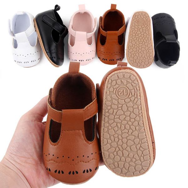 

baby first walkers shoes toddler girls footwear spring autumn pu leather infant wear moccasins soft fashion newborn booties b7361
