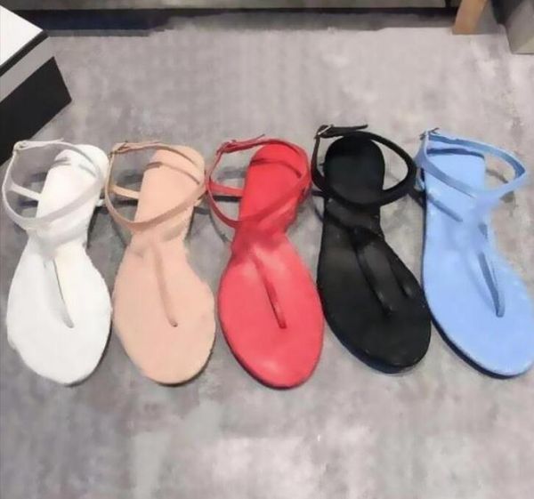 

2021 summer women's casual sandals, loafers, flat shoes, flip-flops, sandals fashion designer brand luxury 35-40, Black