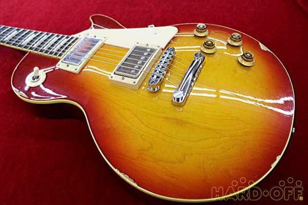 

lps-80 les standard cherry sunburst guitar