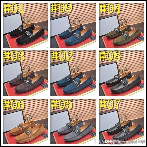 

suede leather men loafer shoes fashion slip on male shoes casual shoes designer man party wedding footwear big size 37-46 33, Black
