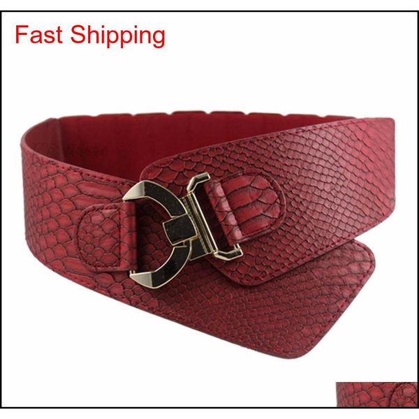 

wide elastic cinch belt women's rocker fashion belt gold metal rivet wide belts for dress coat cumme qyljba luckyhat, Silver