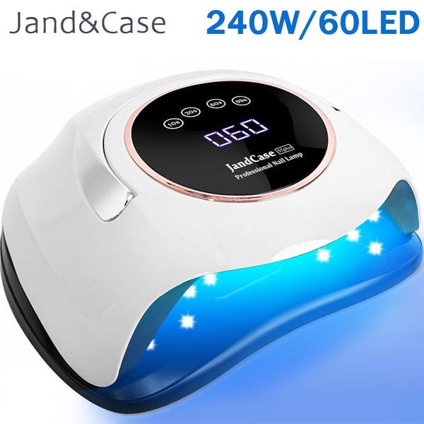 

professional led manicure dryer machine salon portable timer 60led uv gel curing lamp for nails drying